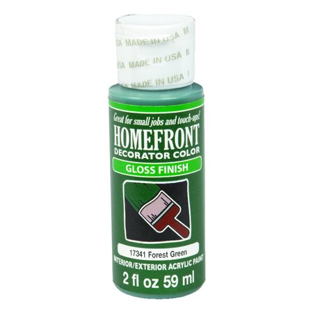 HOMEFRONT Gloss Forest Green Hobby Paint 2 oz 17341